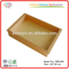 Montessori Language Materials Promotional Wooden Educational Toys Big Tray
